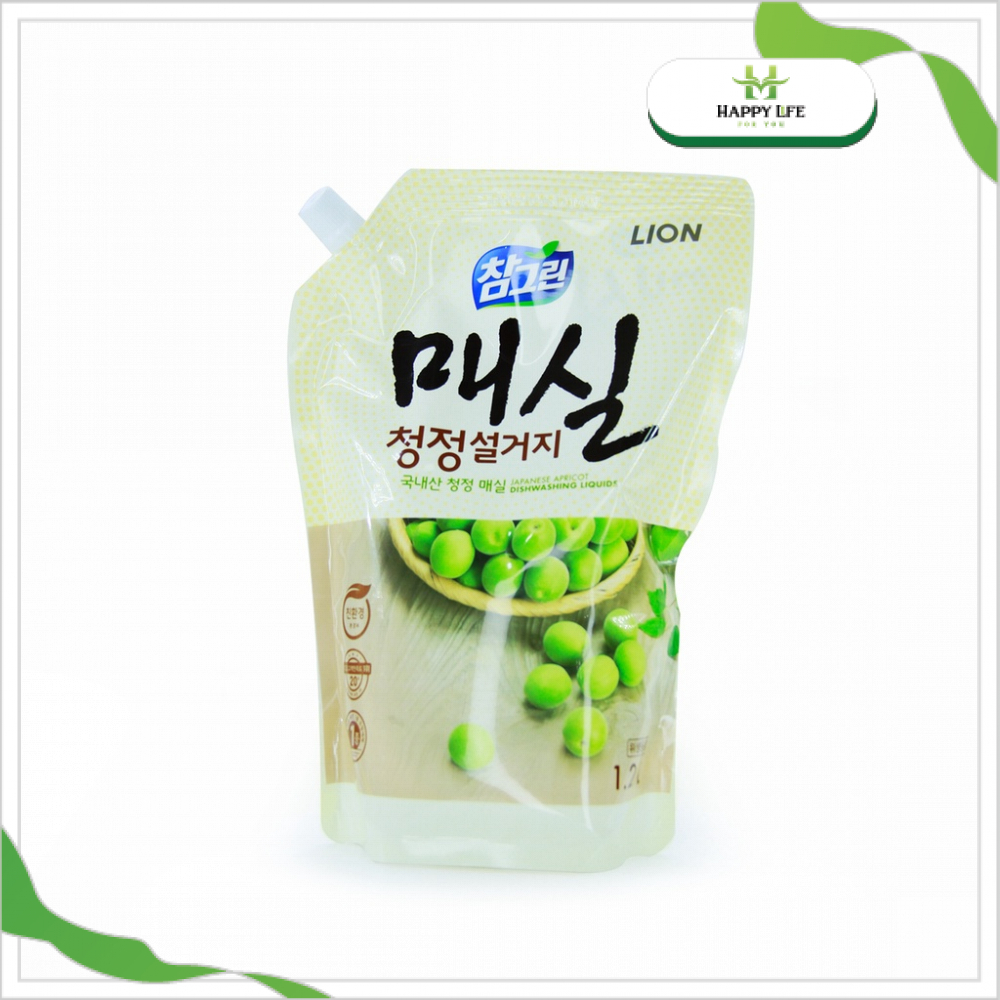 Organic dishwashing liquid dishwashing liquid Natural Dishwashing oil Korean imported lion dream extract-happy life 4U