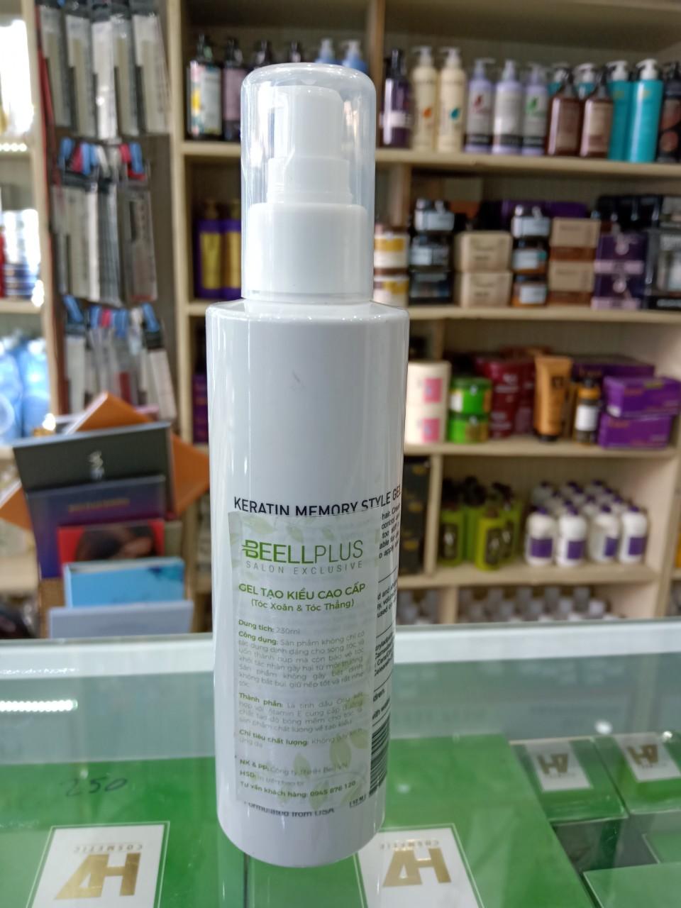 Gel Tạo Kiểu Tóc Beell Plus Keratin Memory Style 230ML