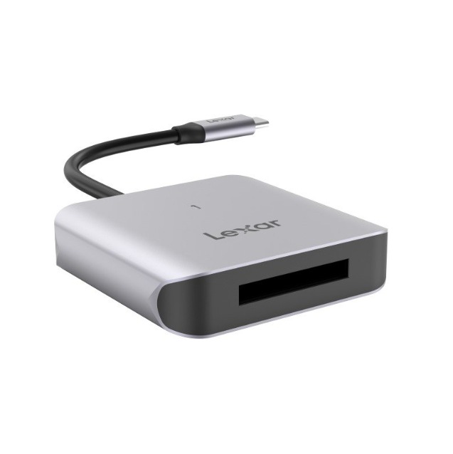 Đầu đọc thẻ nhớ Lexar CFexpress Type B USB-C 3.2 Gen 2 Reader, tương thích PC/ MAC, chính hãng BH 12 tháng