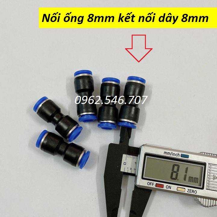 Cút kết nối nhanh ống phun sương 8mm