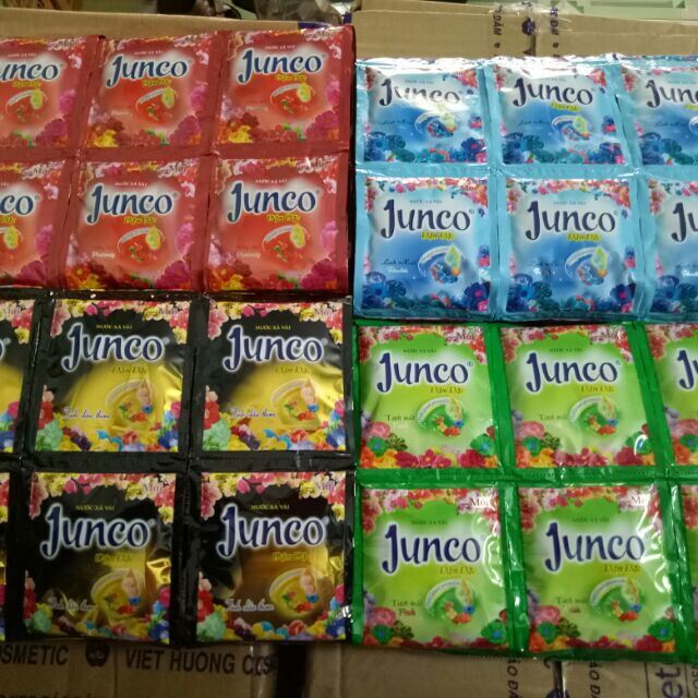 Combo 3 dây nước xả vải junco đậm đặc ( 30 gói)