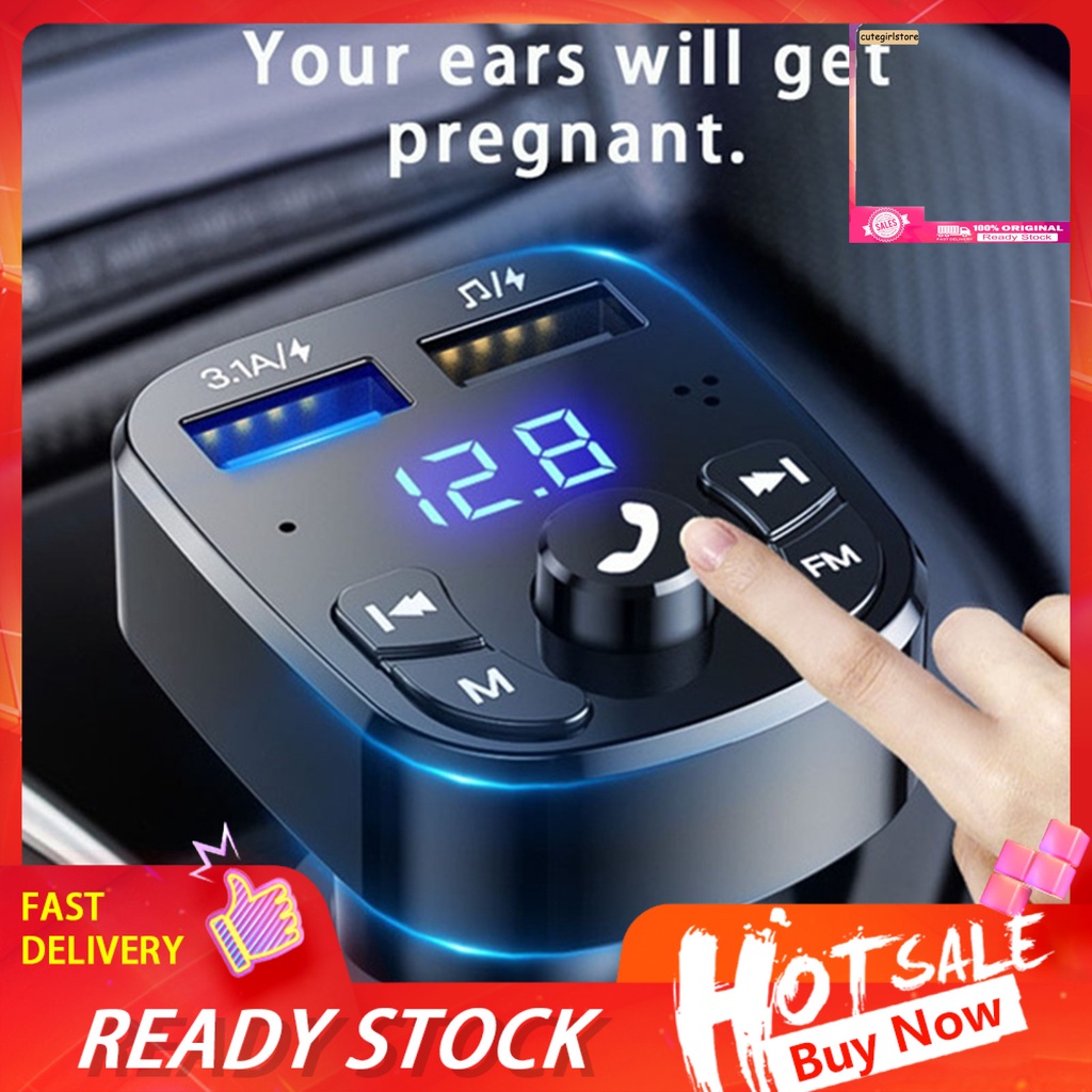 Tẩu xạc FM Bluetooth cho Ô tô