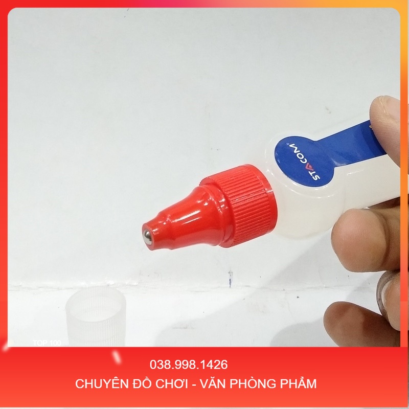 Keo dán 50ml đầu bi lăn tiện lợi stacom