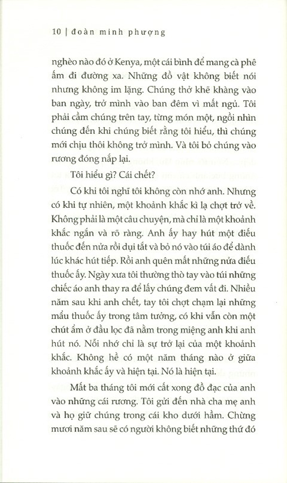 Và Khi Tro Bụi
