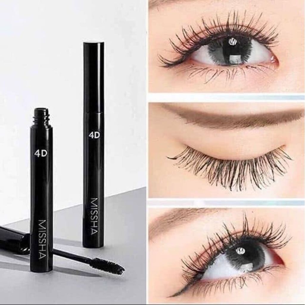 Mascara by Nongchat / Missha 4D chuốt mi làm dày cong dài mi The Style  Zavenci