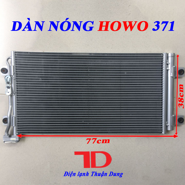 Dàn nóng howo 371 - điện lạnh thuận dung