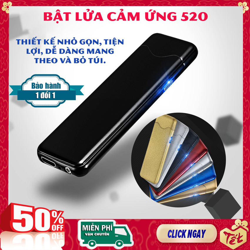 Bật Lửa Cảm Ứng An Toàn - Thiết Kế Nhỏ Gọn, Tiện Lợi, Dễ Dàng Mang Theo Và Bỏ Túi - Hộp Quẹt Điện Sạc Usb Mua Ở Đâu, Máy Lửa Cảm Ứng Thời Trang Làm Quà Tặng - Bảo Hành Toàn Quốc - More2Love