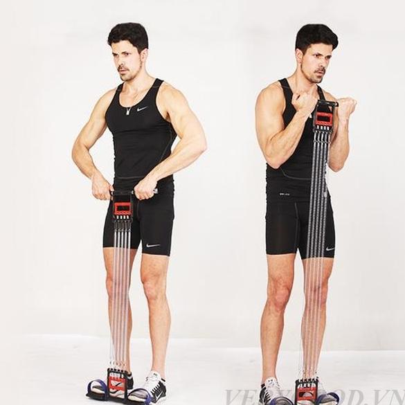 Bộ 5 dây lò xo tập GYM đa năng