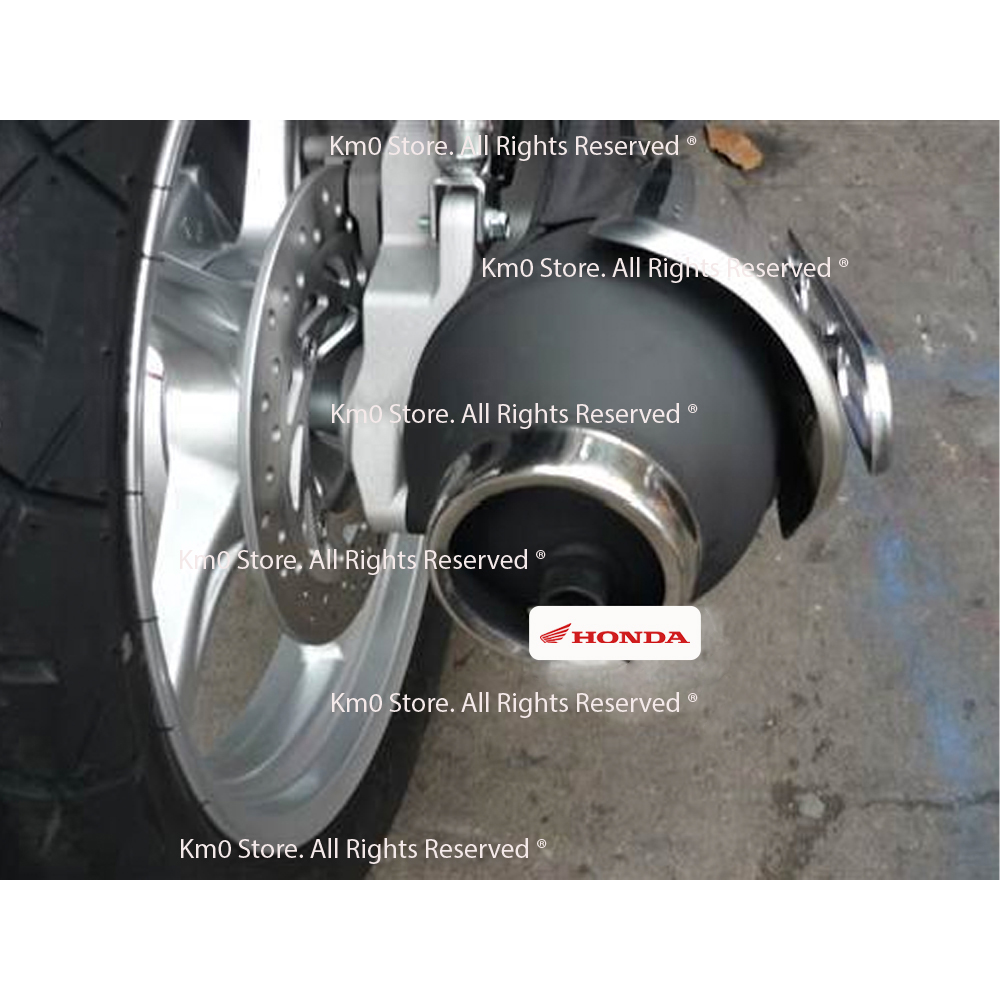 Chụp Đích Pô Nhỏ Xe SH Ý INOX 201 - VT103