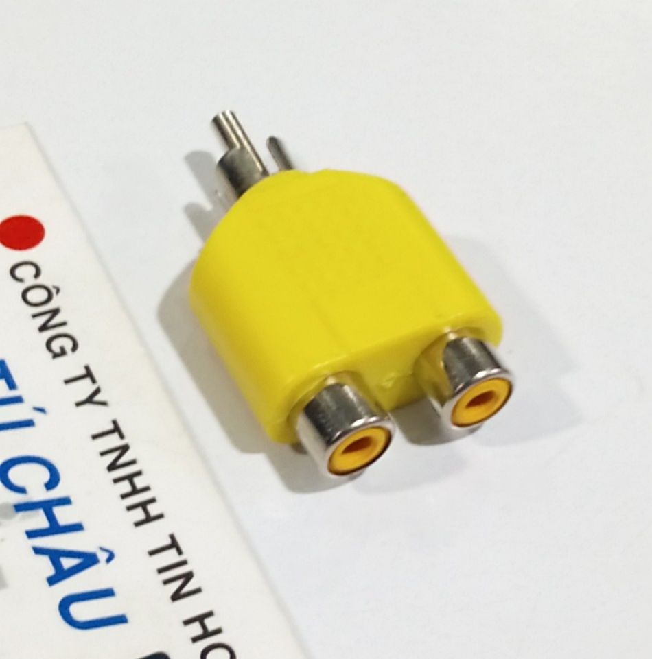 Đầu nối av / đầu chia av / đầu hàn av / cáp chia 1 ra 2 av
