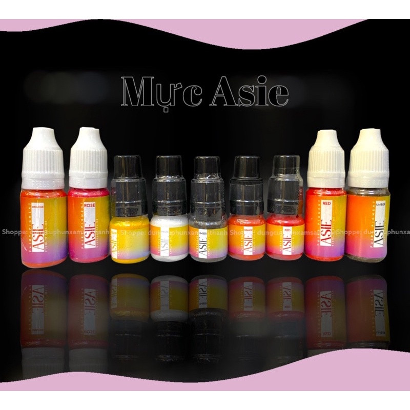 [CHÍNH HÃNG] Mực Asie mẫu mới Full 10ml
