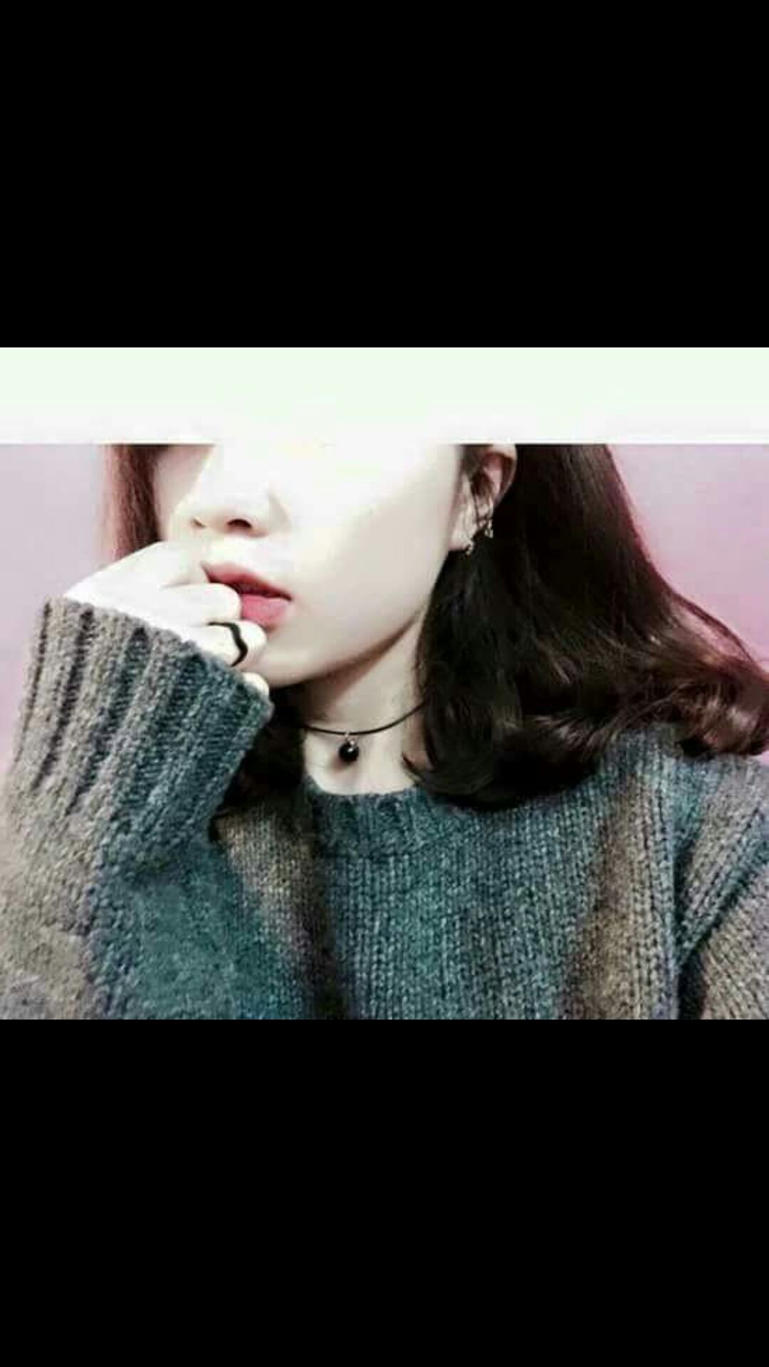 Vòng Chocker cổ hạt đen,  hạt trắng