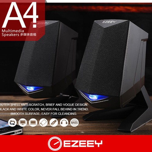 [HCM]Loa vi tính Ezeey A4 sử dụng cổng USB nguồn