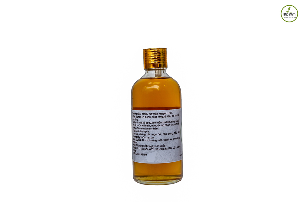 [HCM]Mỡ trăn làm sáng và mịn da Bảo Nam 100ml