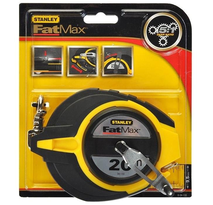 Thước dây cuốn thép FAT MAX 20m Stanley 0-34-133
