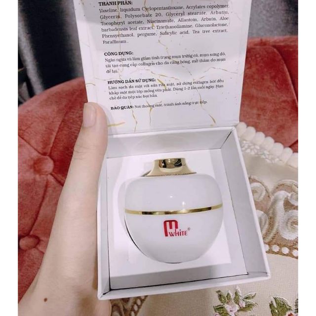 Kem face collagen Mwhite D.O.PRO dành cho da mụn