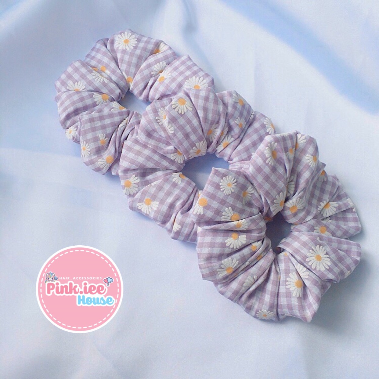 SCRUNCHIES CARO CÚC MÀU MỚI- CỘT TÓC HOTTREND