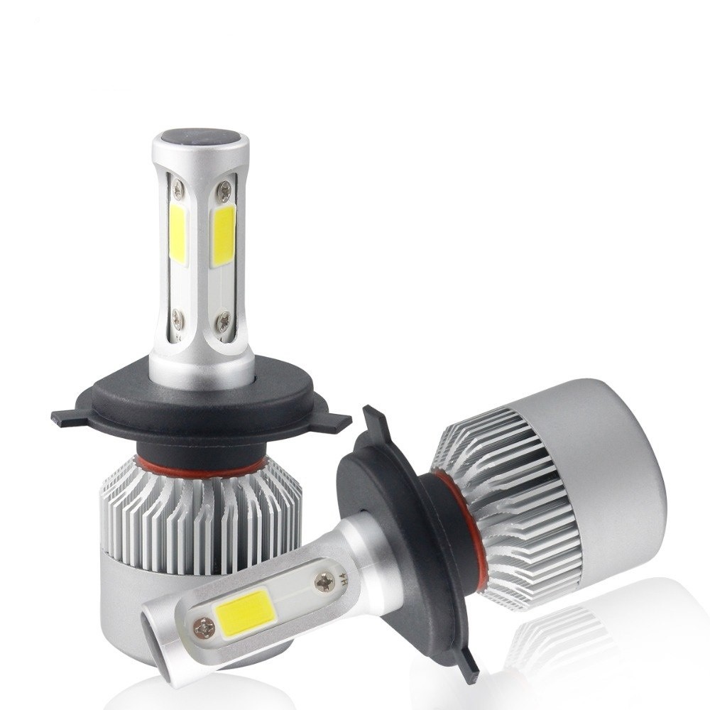 Đèn pha led C6 3 tim H4 Loại 1 Siêu Sáng ( GIÁ 1 BÓNG )