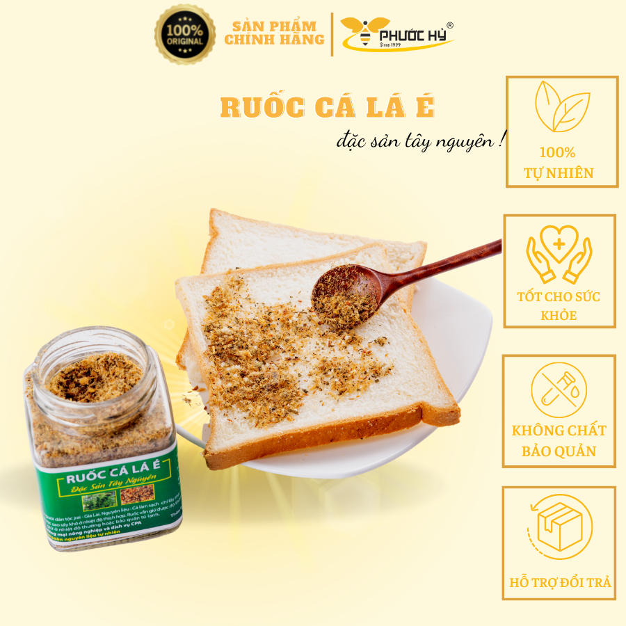 Muối cá lá é 500g-Đặc sản Tây Nguyên