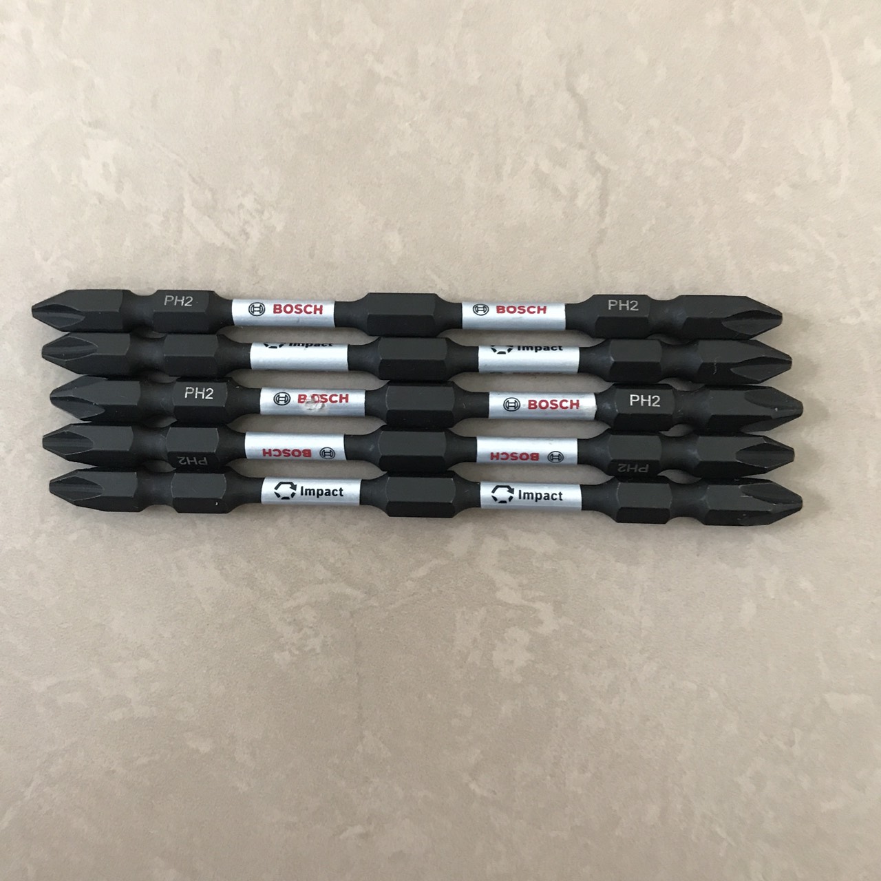 Bộ 5 mũi bắn vít bos 2 đầu PH2 - 110mm