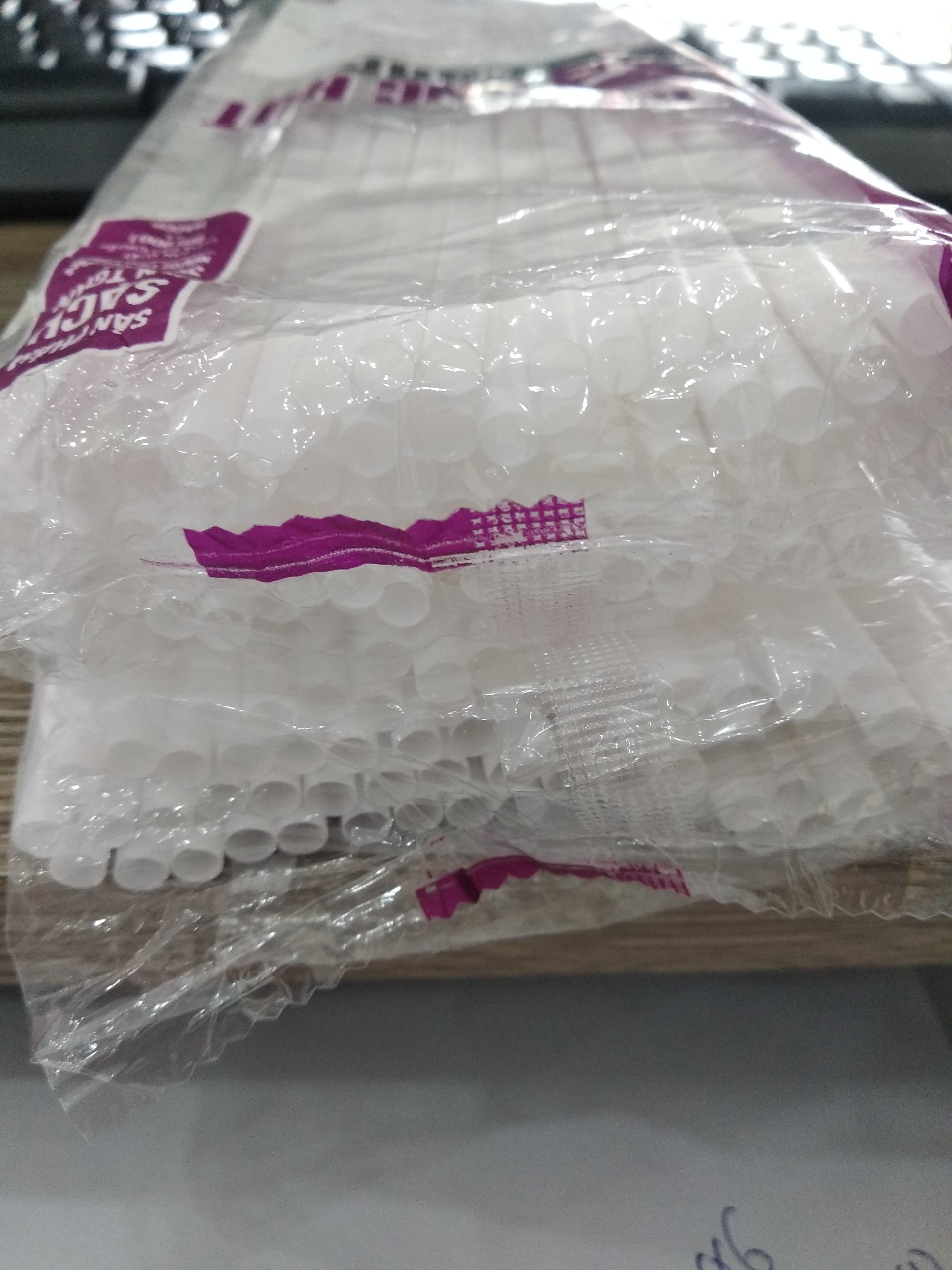 SET 5 Gói Ống Cong Trắng Phi 5 80 ống  (uống nước ngọt, cafe)