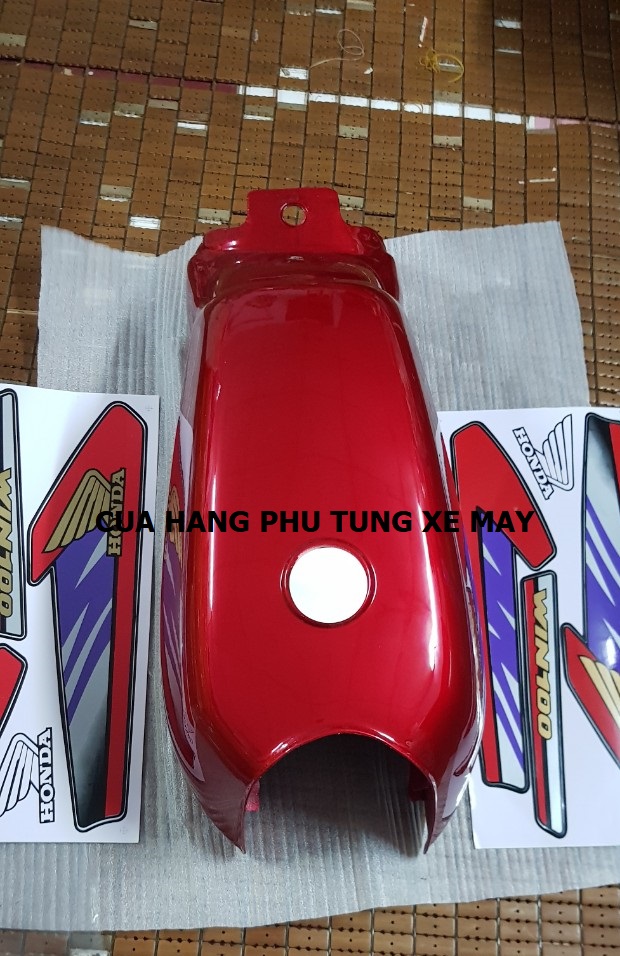 Thùng xăng xe WIN 100 màu đỏ
