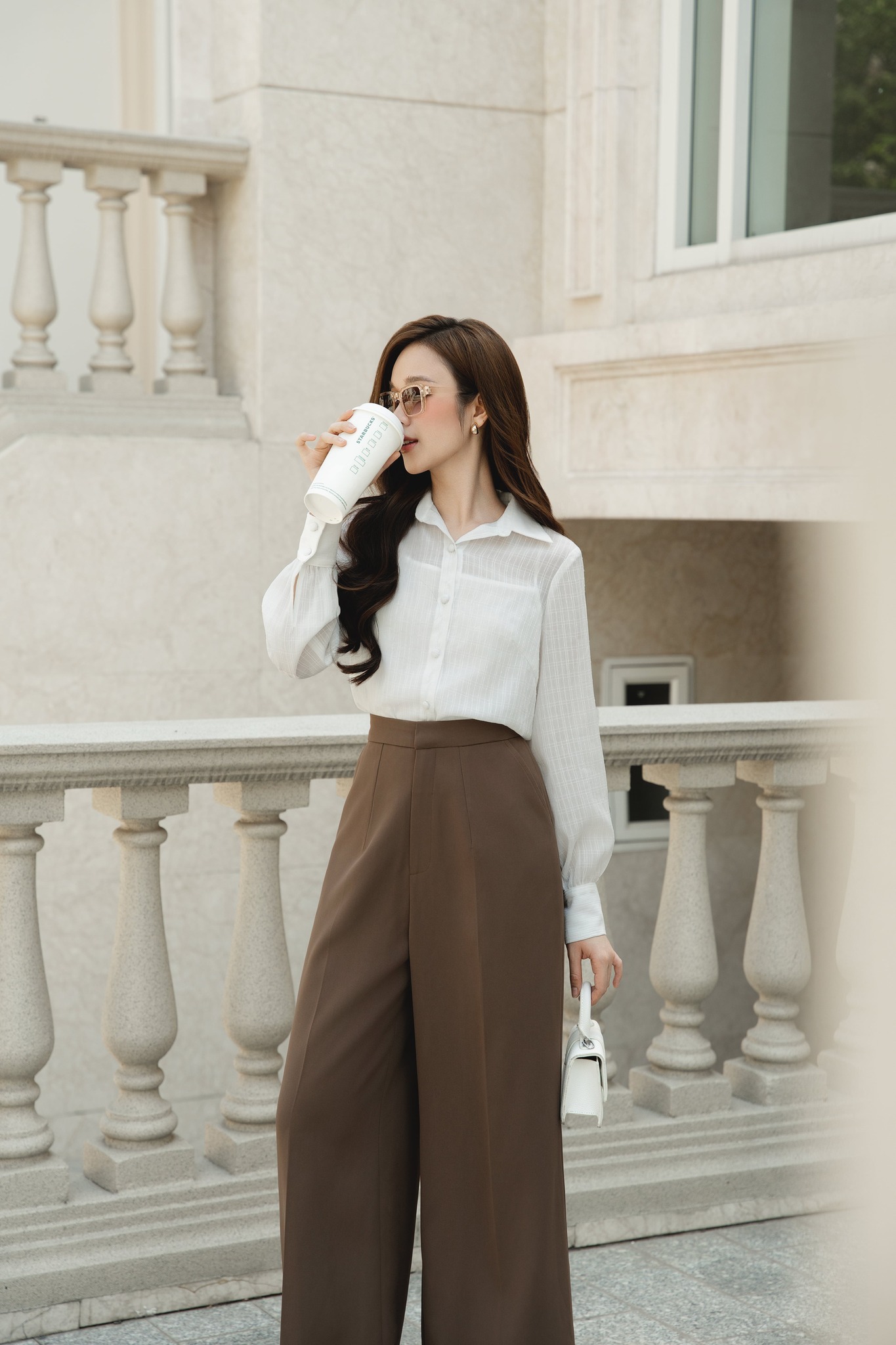 OLV - Áo sơ mi công sở Nylah Shirt