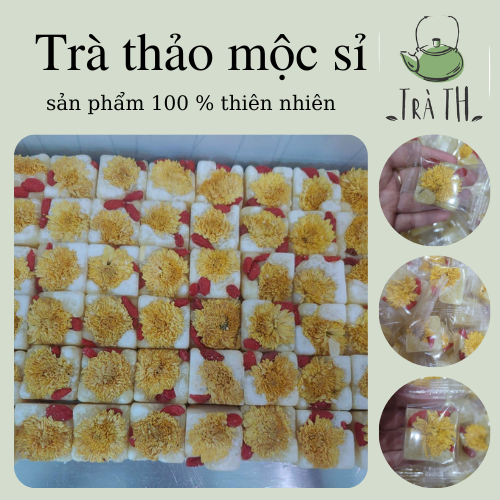Độc quyền trà viên đường phèn mật ong cúc vàng kì tử 1 kí _ tinhhoatrathaomoc