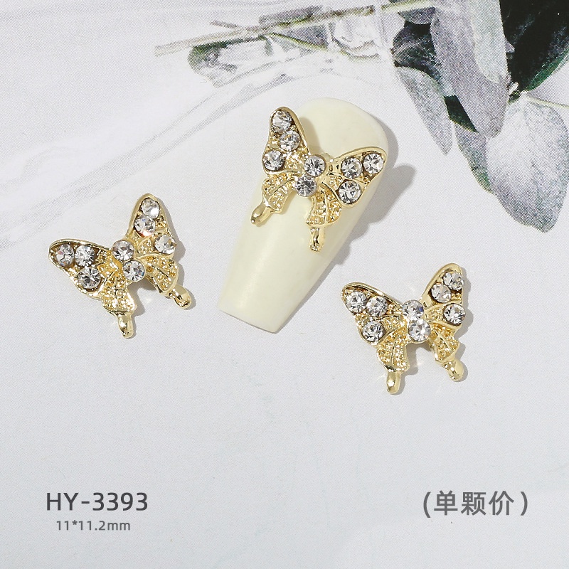 [Charm] Charm nail - charm nơ đính đá - charm cao cấp