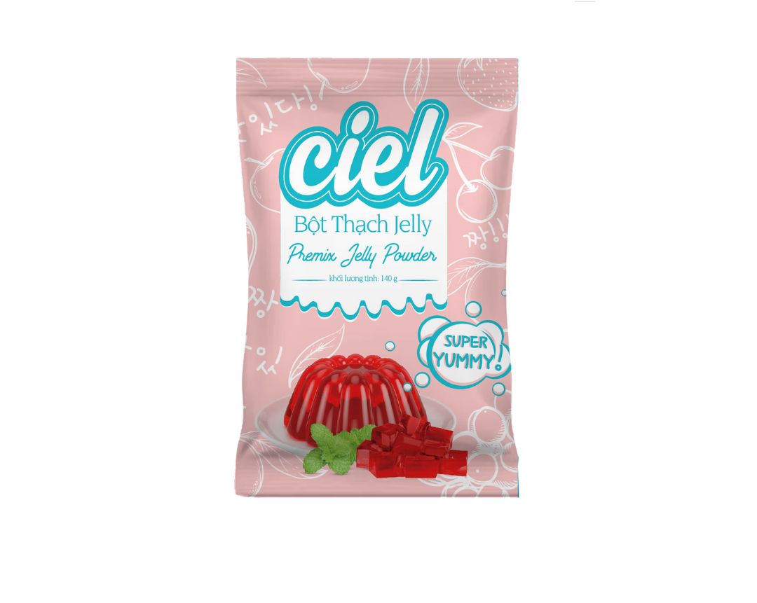 [HCM]1 GÓI BỘT THẠCH JELLY CIEL 140G