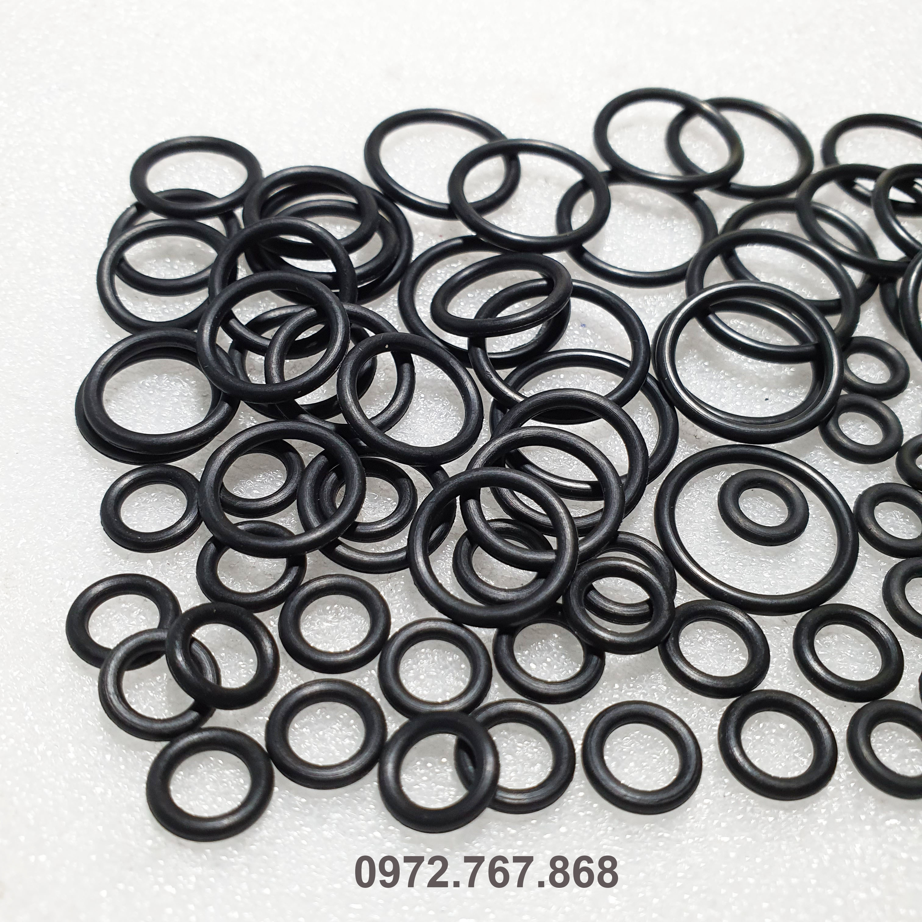 Gioăng cao su tròn 8*2mm (100 cái)