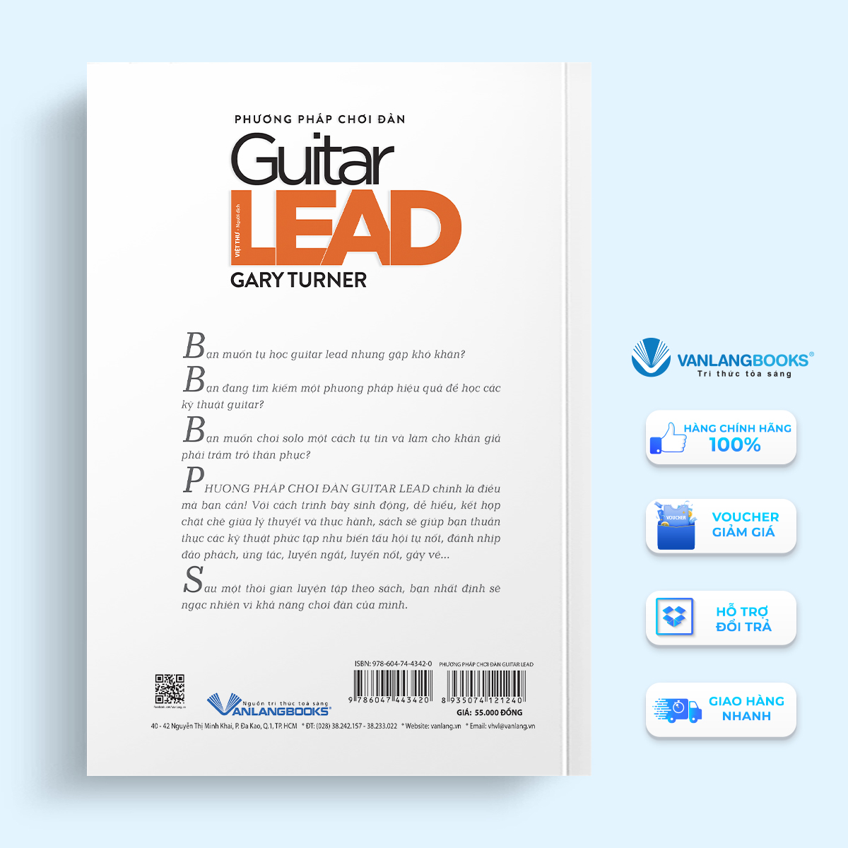Sách - Phương Pháp Chơi Đàn Guitar Lead-Vanlangbooks