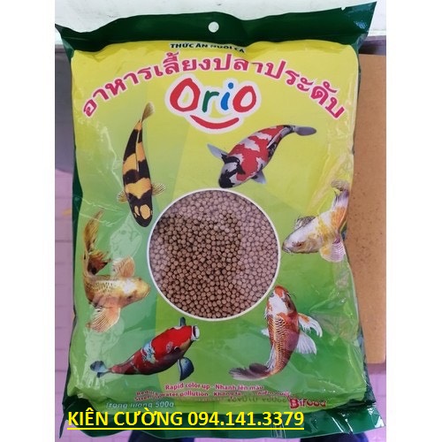 Thức ăn cá cảnh Orio 100gr - Orio hạt mãnh