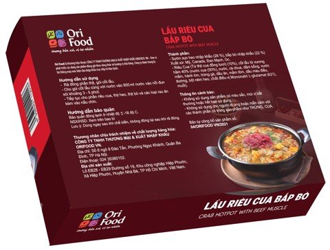 Lẩu Riêu Cua Bắp Bò 800 g