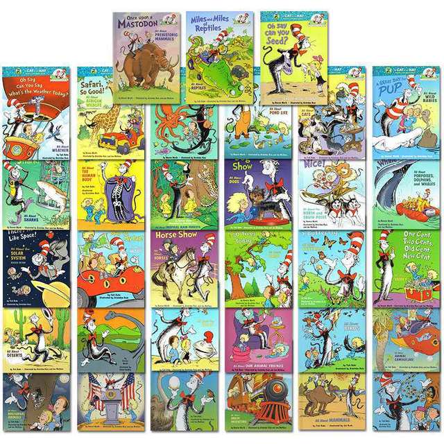 Dr Seuss Science - 33 Books + File MP3 | Nhập Khẩu