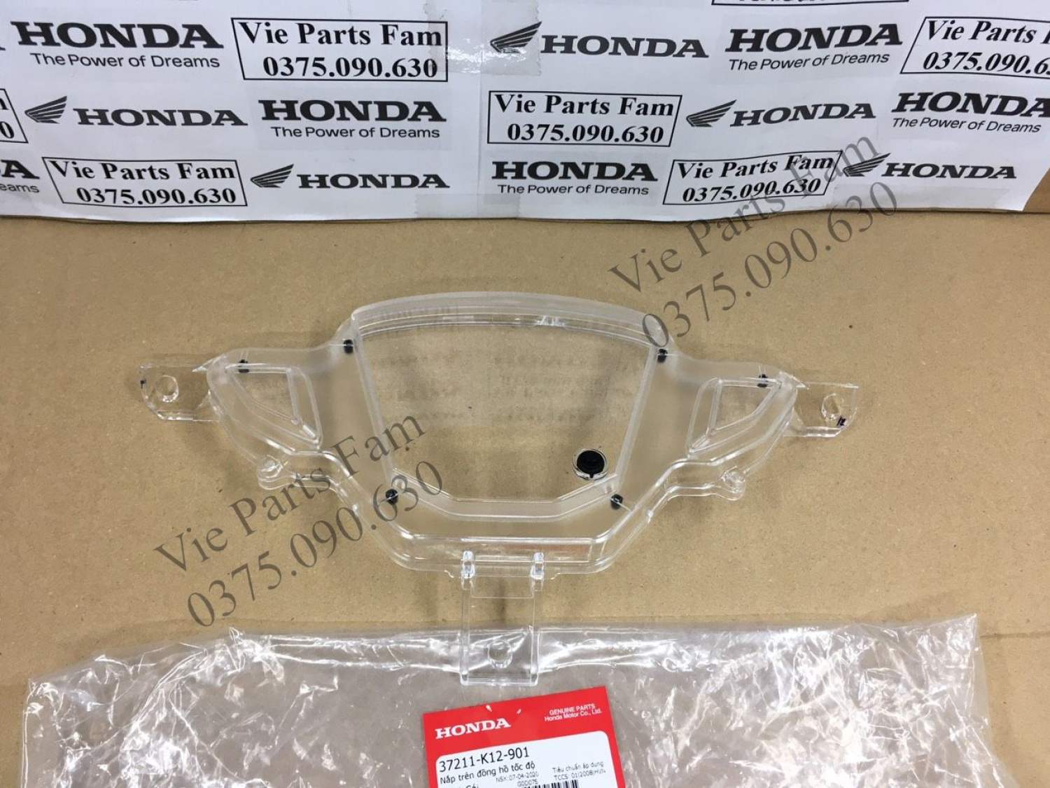 Mặt kính đồng hồ lead 125 2014-2016 , hàng din honda mới 100%