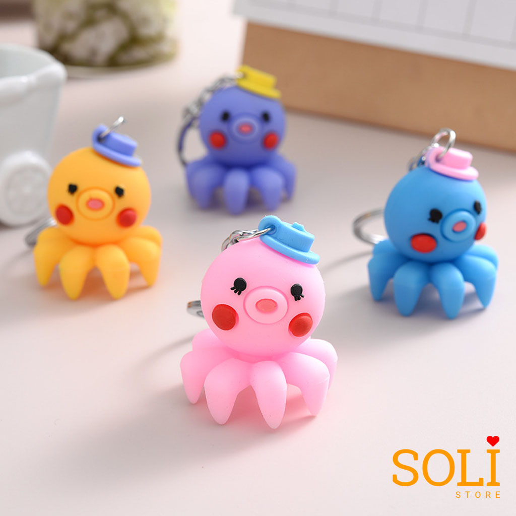 Móc khóa BẠCH TUỘT cute MK26