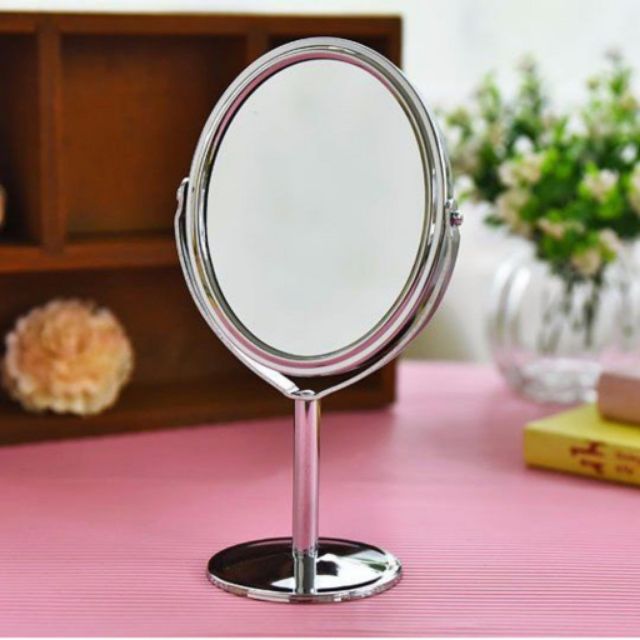 Gương Trang Điểm Để Bàn Mini 2 Mặt