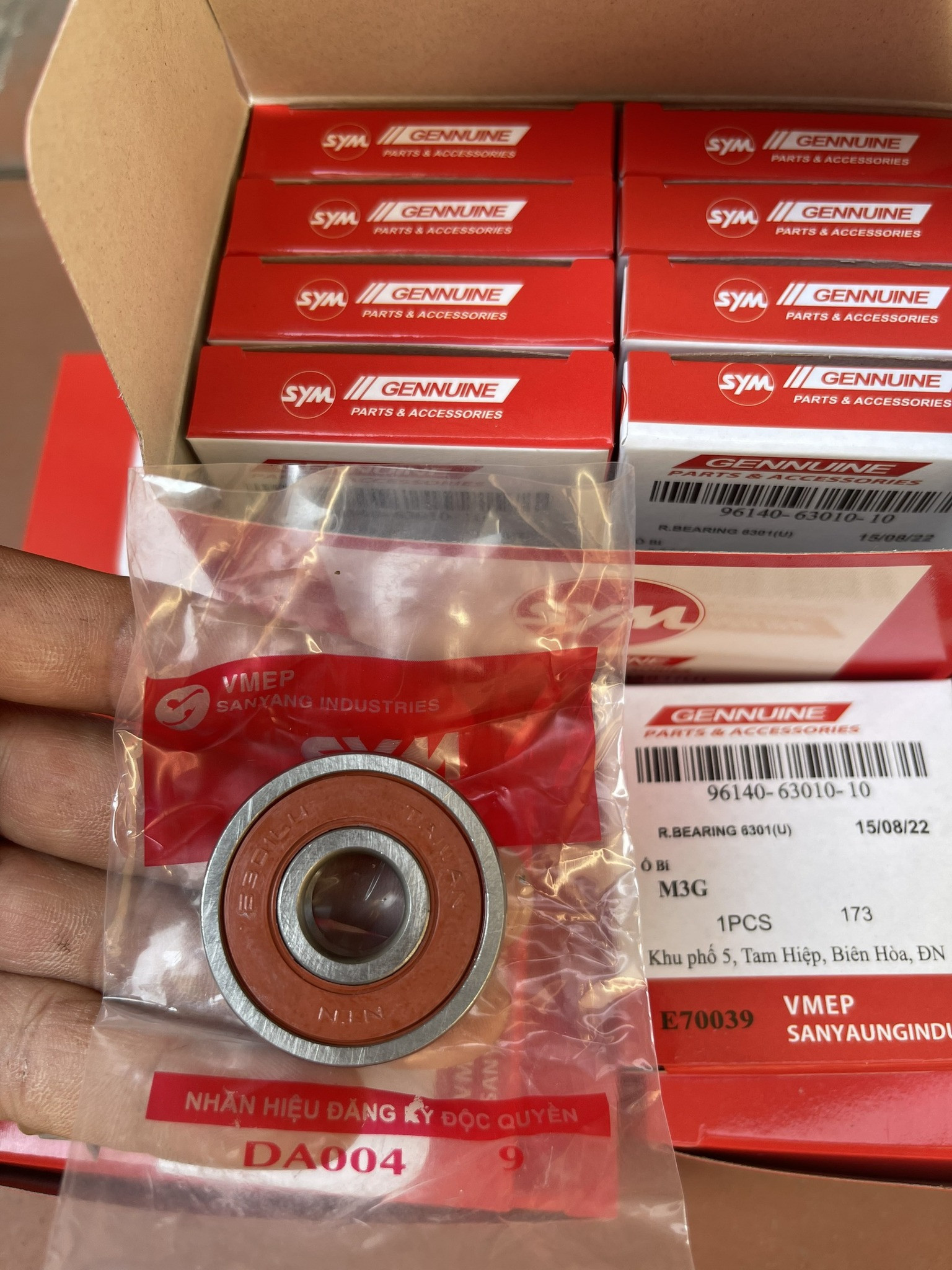 Vòng bi hãng SYM dành cho xe máy cao cấp
