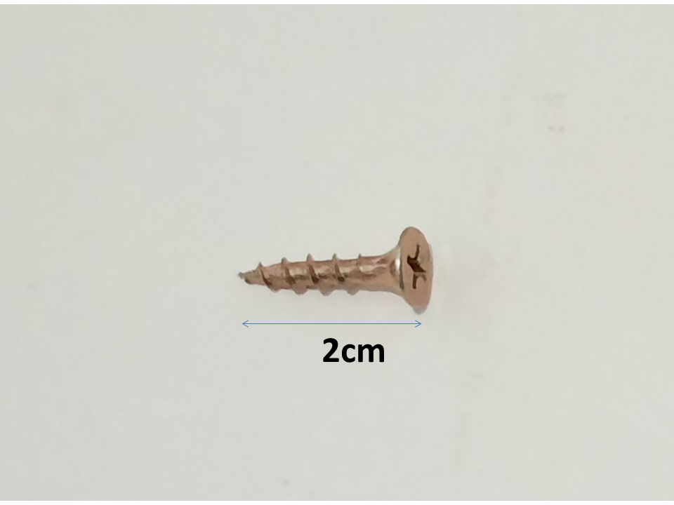 Bịch 80 ốc vít loại dài 2cm siêu cứng bắt gỗ, sắt, thạch cao..
