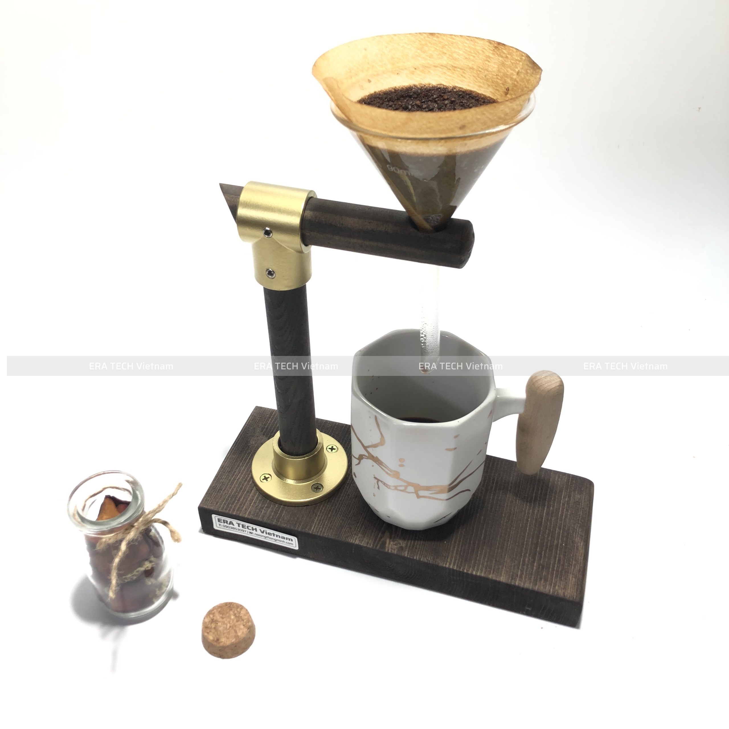 Bộ dụng cụ pha cà phê pour over Hairo V60 YOLO ON