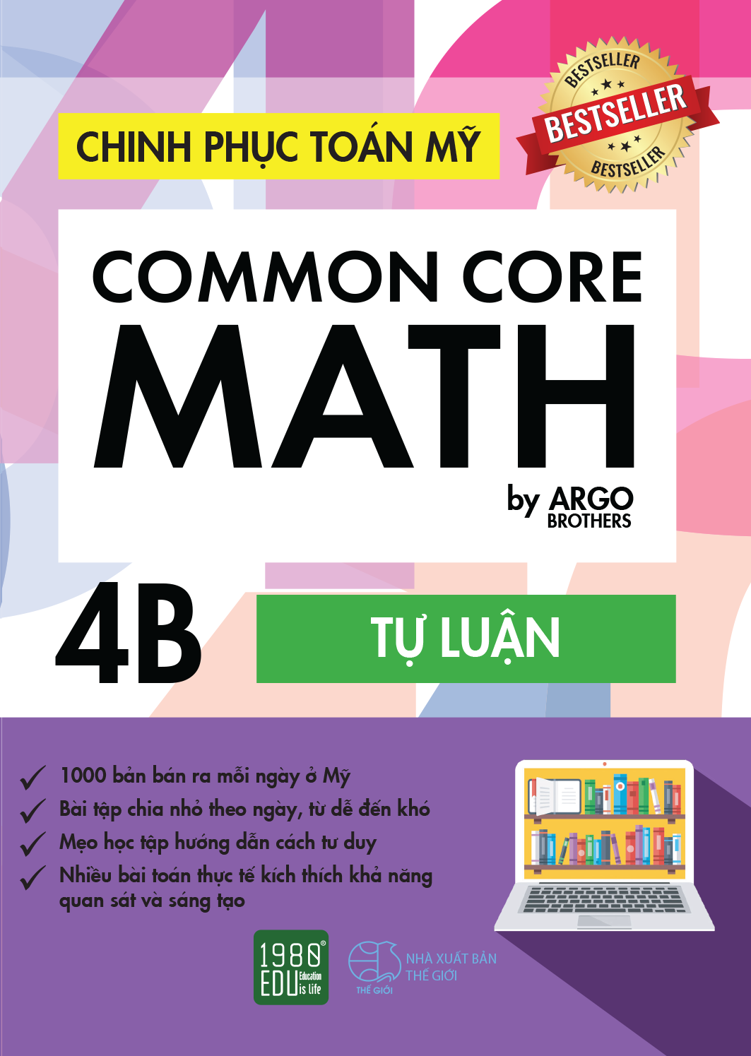Fahasa - chinh phục toán mỹ - common core math