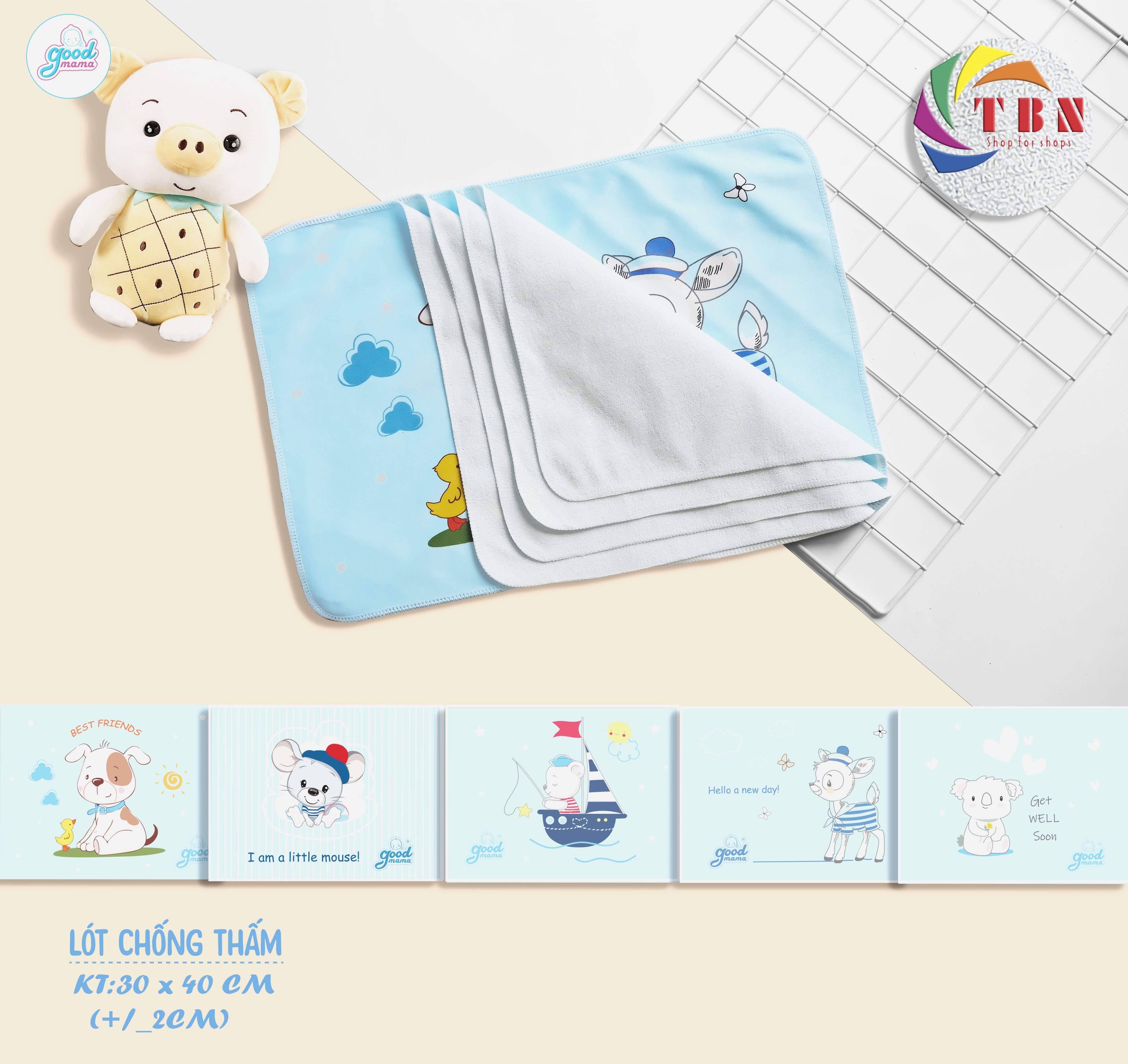 5 Tấm lót mông chống thấm GOODMAMA size 30x40