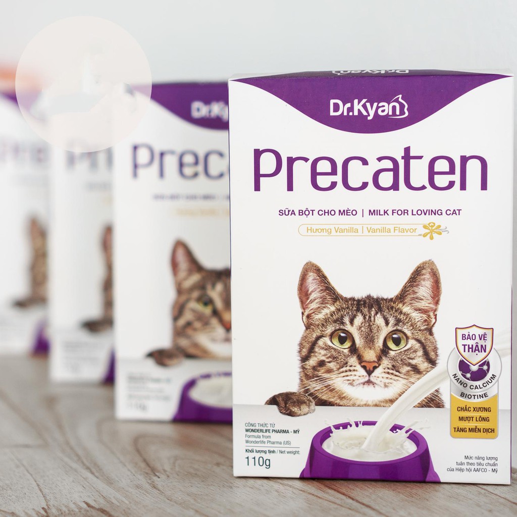Sữa bột cho chó - mèo Precaten 110g