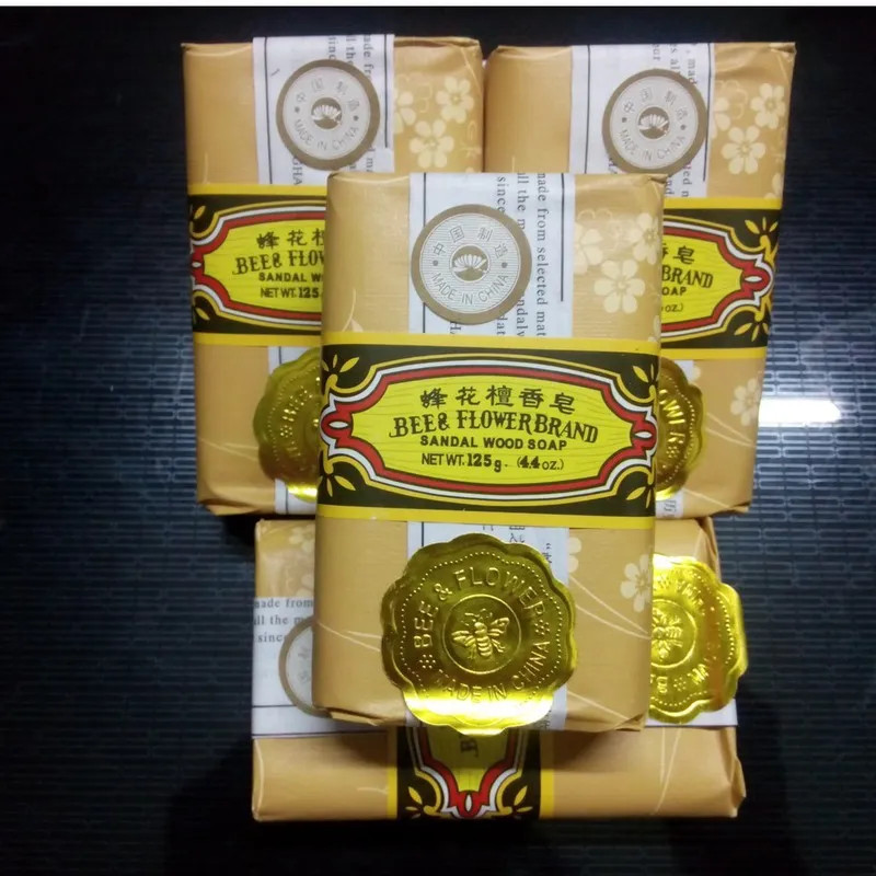 Combo 2 Cục Xà Bông Trầm Con Ong Bee Flower Brand
