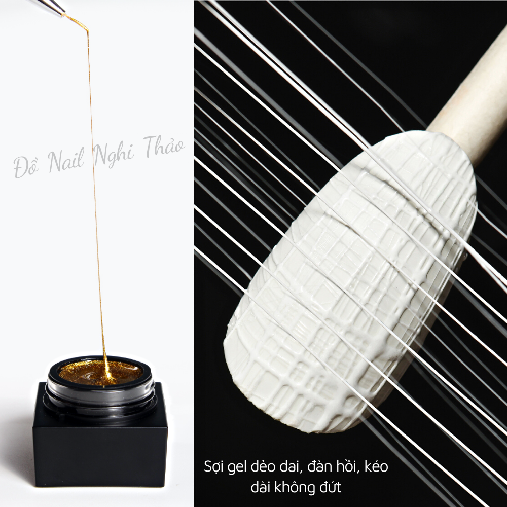 Gel nhện nail JELIVA siêu dai 8g