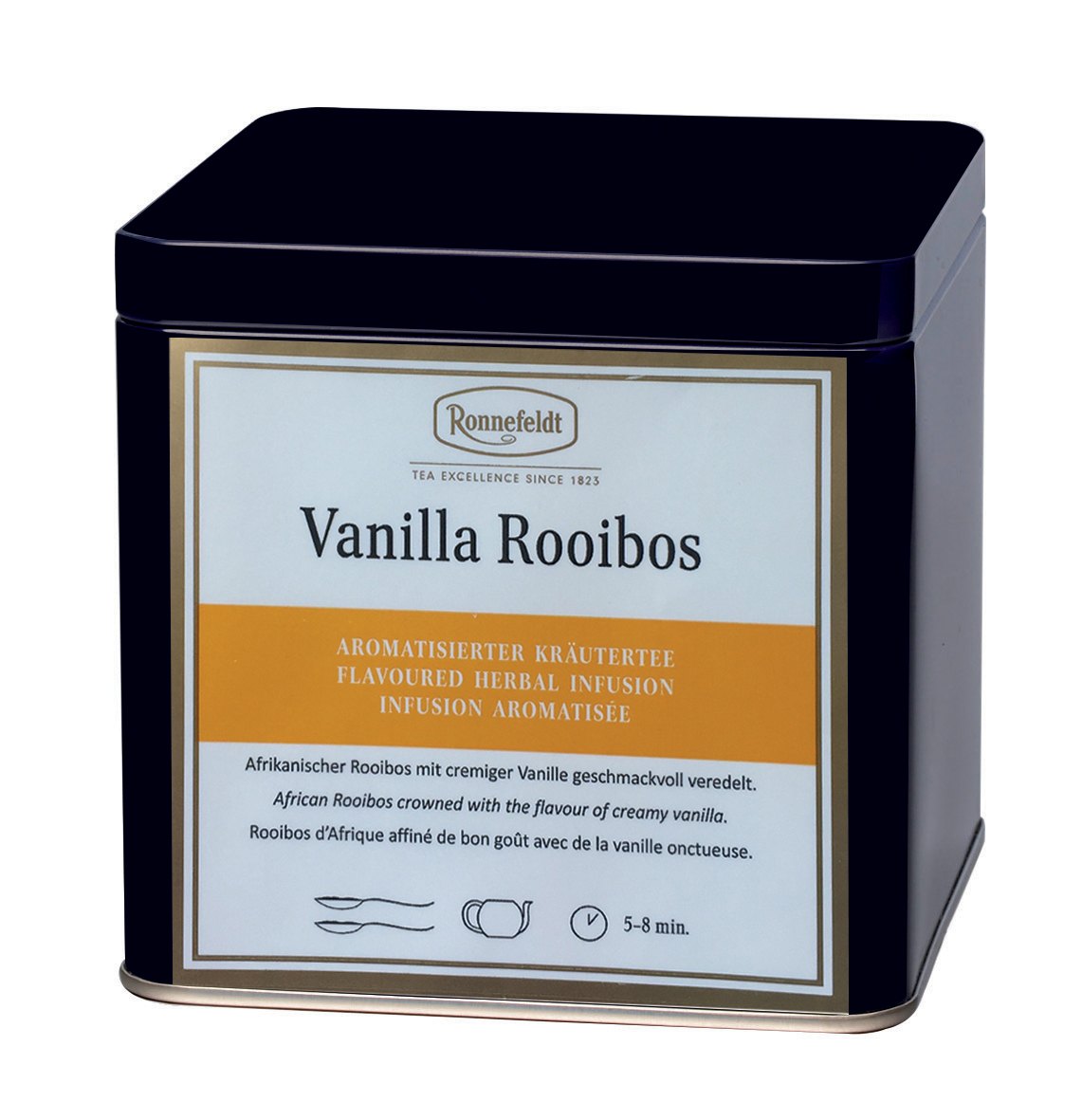 [HCM][HÀNG CHÍNH HÃNG] Trà lá Ronnefeldt tea - Trà lá Vanilla Roibosh gói 100g