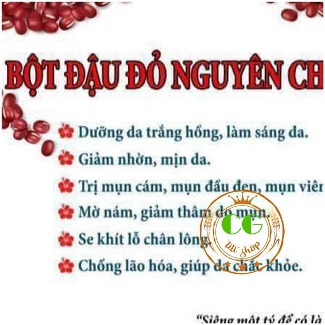 [HCM]Bột đậu đỏ đắp mặt dưỡng trắng da 200gram