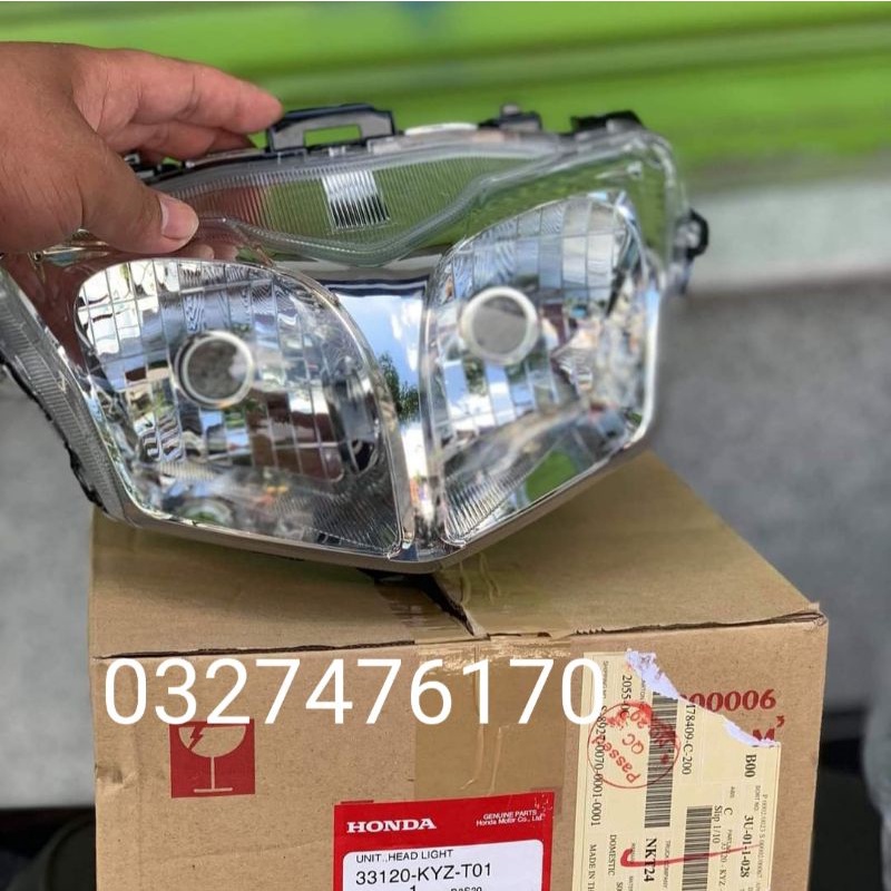 Pha chóa đèn trước 2 bóng xe wave 125, future mập zin thái