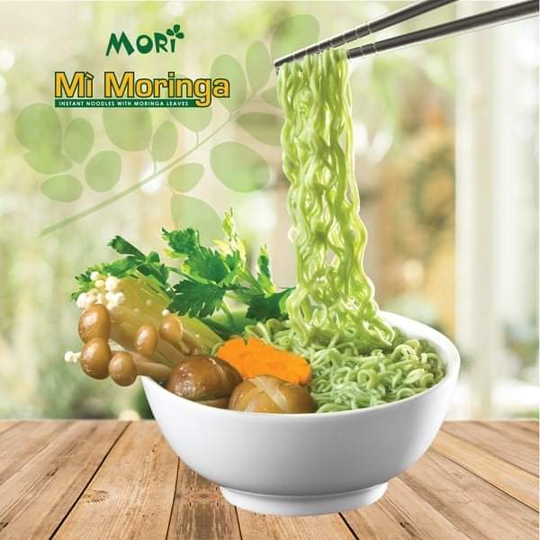 Mì chùm ngây Mori thùng 30 gói ( mì moringa )